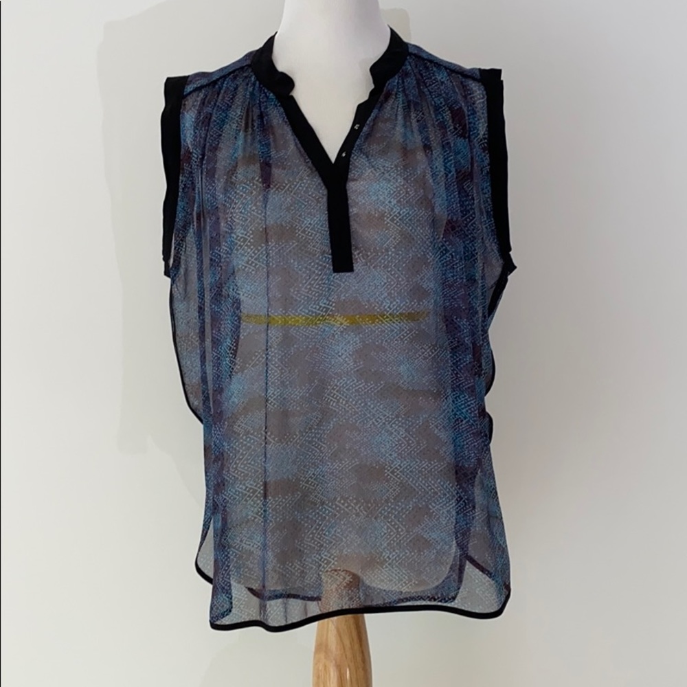Rebecca Taylor Sheer Blouse